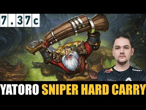 🤯YATORO [SNIPER] CARRY 7.37C- DOTA 2 HIGHEST MMR MATCH#dota2   #dota2gameplay #yatorodota2