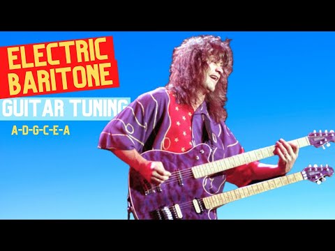 How to tune an ELECTRIC BARITONE guitar?