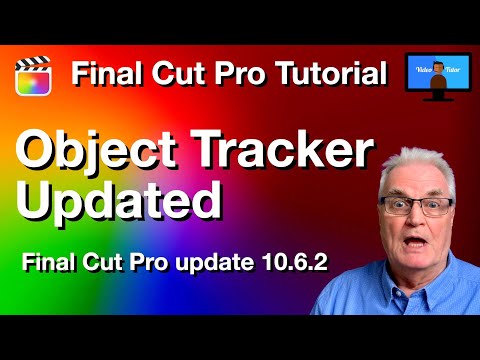 Object tracking update Final Cut Pro 10.6.2