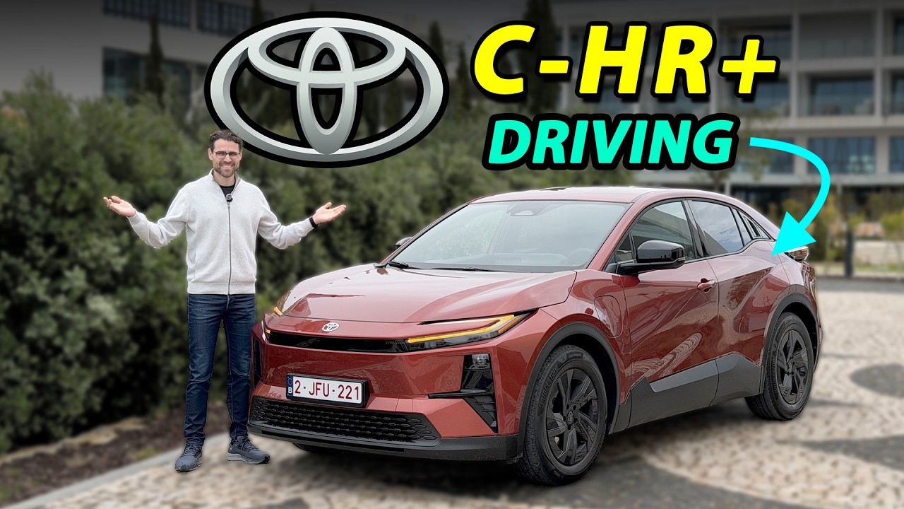 all-new Toyota C-HR+ driving REVIEW (2027) - more range than you think?
