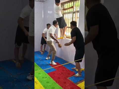 funny video blind fold hitting 😂😂 #funnyvideo #blindfold