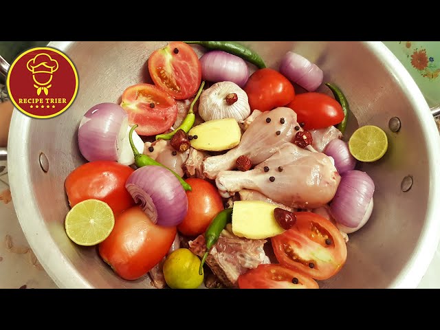 Video Pronunciation of chicken karahi in English