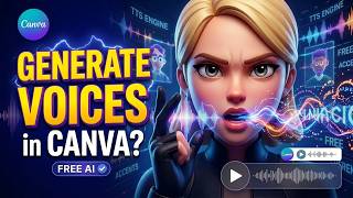 Canva AI Voice | FREE AI Voice Generator (Text to Speech)