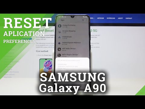 How to Reset App Preferences in SAMSUNG Galaxy A90 5G – Restore App Defaults
