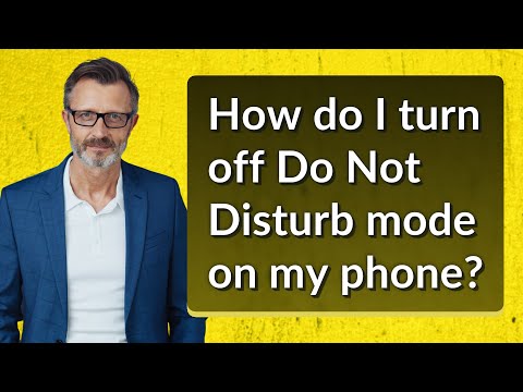 How do I turn off Do Not Disturb mode on my phone?