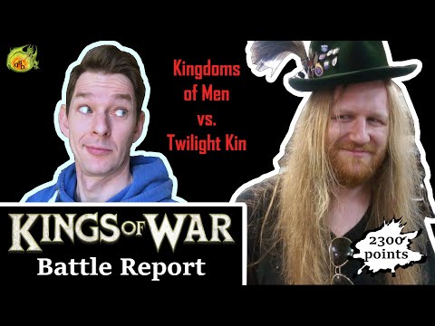 034 - Kings of War Battle report - Kingdoms of Men vs Twilight Kin