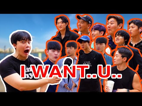 Perguntei a 100 coreanos qual era o tipo ideal deles | Entrevista de rua na Coreia