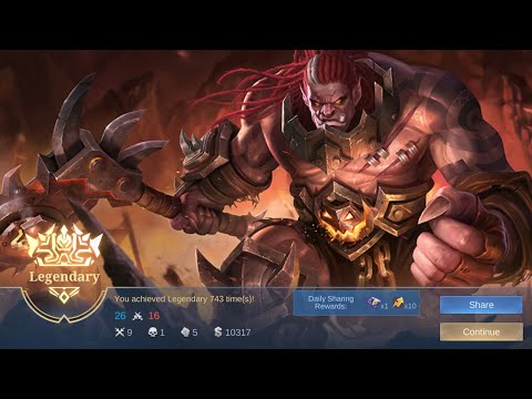 NonStop Legendary Balmond Perfect Plays! #subscribe #mlbb #mobilelegends