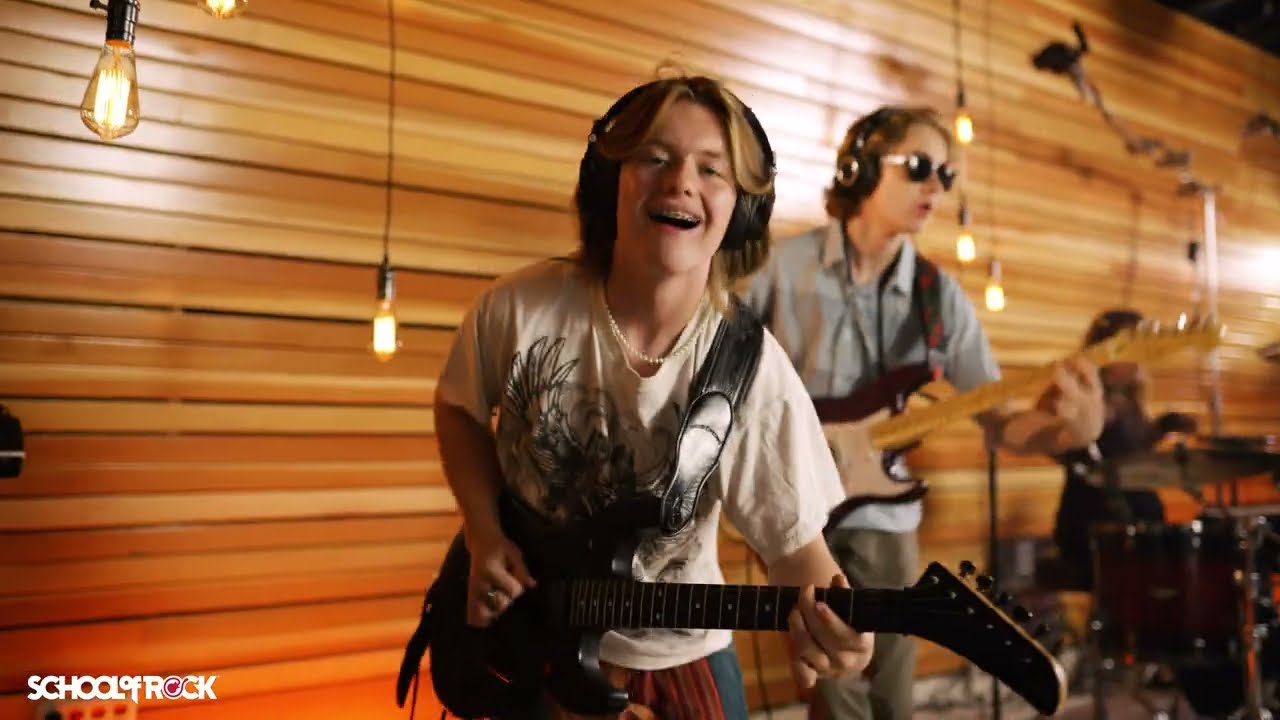  School of Rock students perform 