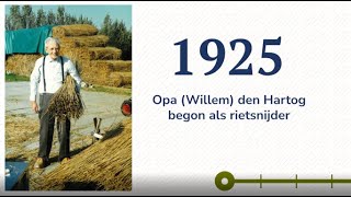 Bedrijfshistorie | Den Hartog Riet, Hout en Schoorstenen
