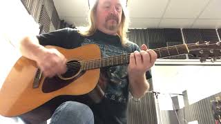 Video thumbnail for 1973 Yamaha FG-160 Acoustic Review in description. by GuitarWithDofka
