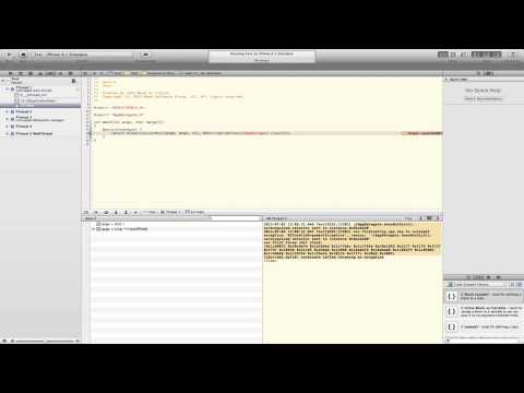 Using Exception Breakpoints in XCode