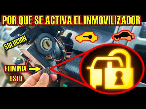 INMOVILIZADOR AUTOMOTRIZ -POR QUE SE ACTIVA EL INMOVILIZADOR EN EL AUTO SOLUCION