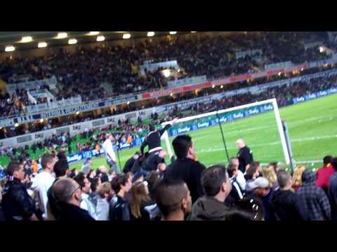 Après-match Metz-Arles 1
