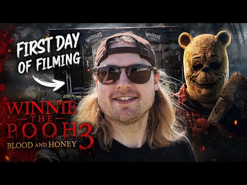 First Day On Set Editing Winnie The Pooh Blood and Honey 3 #behindthescenes