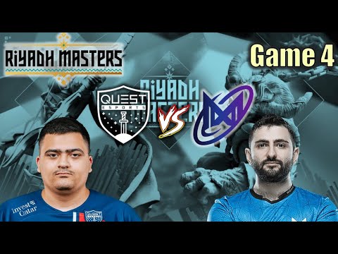 Game#4 PSG Quest VS Nigma Galaxy | Riyadh Masters 2024