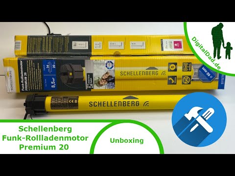 Schellenberg Funk-Rollladenmotor - Unboxing