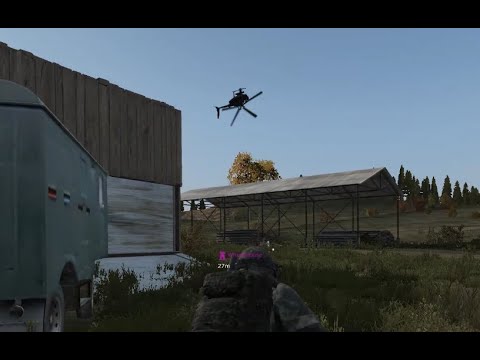 [DayZ] Helicopter Base Raid - Gets Shot Down