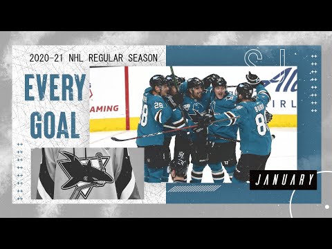 Every San Jose Sharks Goal - January 2021 | NHL | SJ
