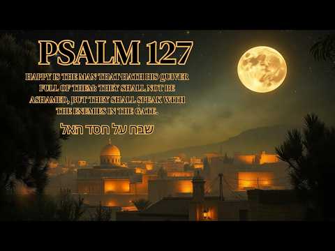 🎶 Psalm 127 in Hebrew Music | 🕎 Promise of Protection and Blessing for your Home