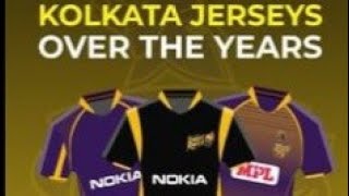 KKR jersey over the years ipl 2008 to 2022 #tamizhsquare