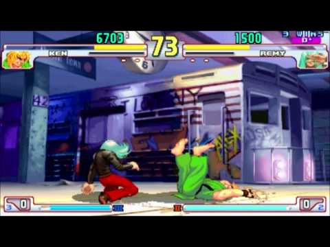 Street Fighter III 3rd Strike Azeroth (SE,MA,KE) vs Albert Rocha (RE) Part 01