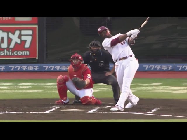 【1回裏】まだノーアウト!! イーグルス・ブラッシュの3ランで初回から一挙4点!! 2019/6/14 E-C