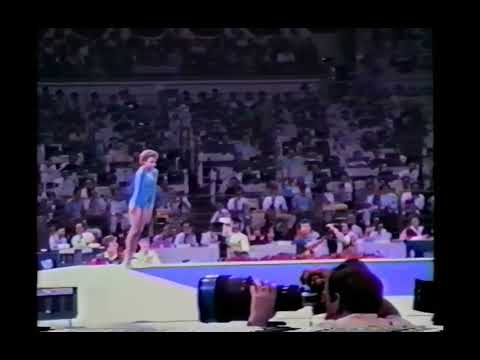 TO GDR FX 1988 Olympics   Gabriele Faehnrich