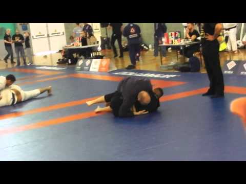 James Kirkham. BJJ Manchester open 2015. First fight.