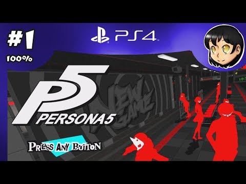 Persona 5 (100%) Part 1 "The Start of a High School Anime"
