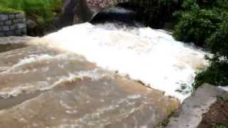 preview picture of video 'Rosovice - záplavy 2. června 2013'