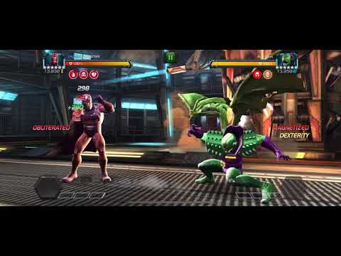 MCOC Magneto 6* R2 test vs Annihilus