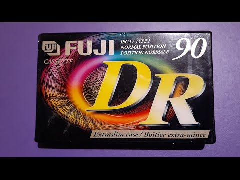 FUJI DR cassette from 1998 unwrapping