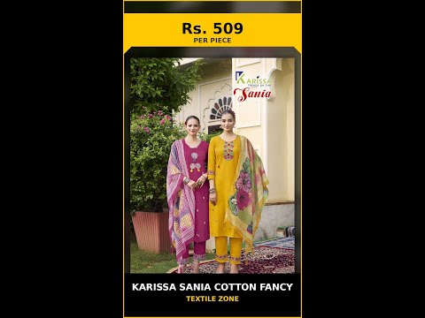 Karissa Sania Cotton Fancy – product video thumbnail