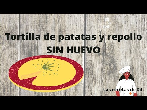 #lasrecetasdesil Tortilla de patatas vegana #sinhuevo 😋 #singluten