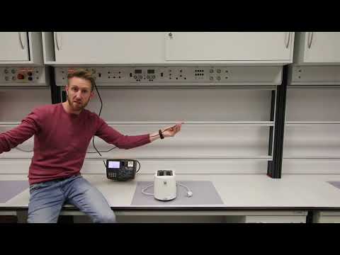 6.7 Device testing of a toaster according to DIN VDE 0701-0702