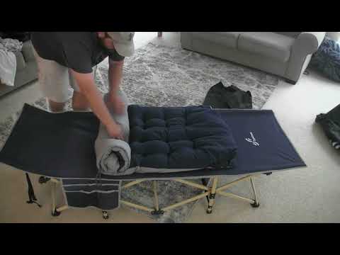 Sportneer Camping Cot - Review, Assembly & Demo