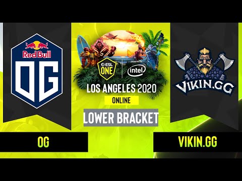 Dota2 - OG vs. Vikin.gg - Game 2 - Lower Bracket Finals - EU/CIS - ESL One Los Angeles