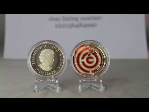 Maple Leaf Maze Pure Silver Coin