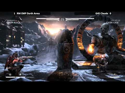MKX @ Resistance 4 - RM EMP Darth Arma (Erron Black) vs G4S Claude (Cassie) [720p/60fps]