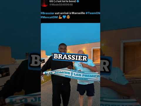 Lilian #Brassier est arrivé à l'#olympiquedemarseille ! 🔥 #om #mercatom #ligue1 #dezerbi #foot