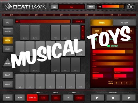 BEATHAWK by UVI - Musical Toys Sound Pack Demo for the iPad