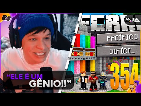 ARUAN REAGE: Criando o MODO PACÍFICO no Minecraft - Em busca da casa automática #354 (VINICCIUS13)