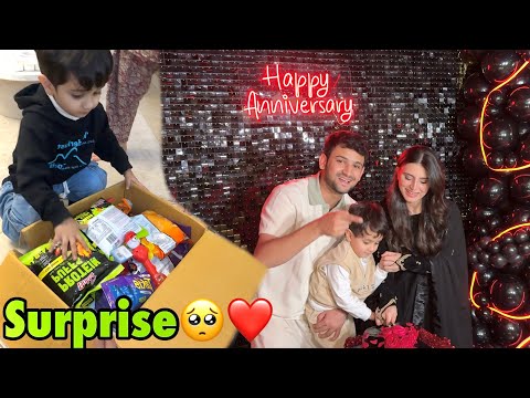 Wife ka pre-anniversary surprise basil ne kharab kardiya😂 | no more halal dates🥺❤️