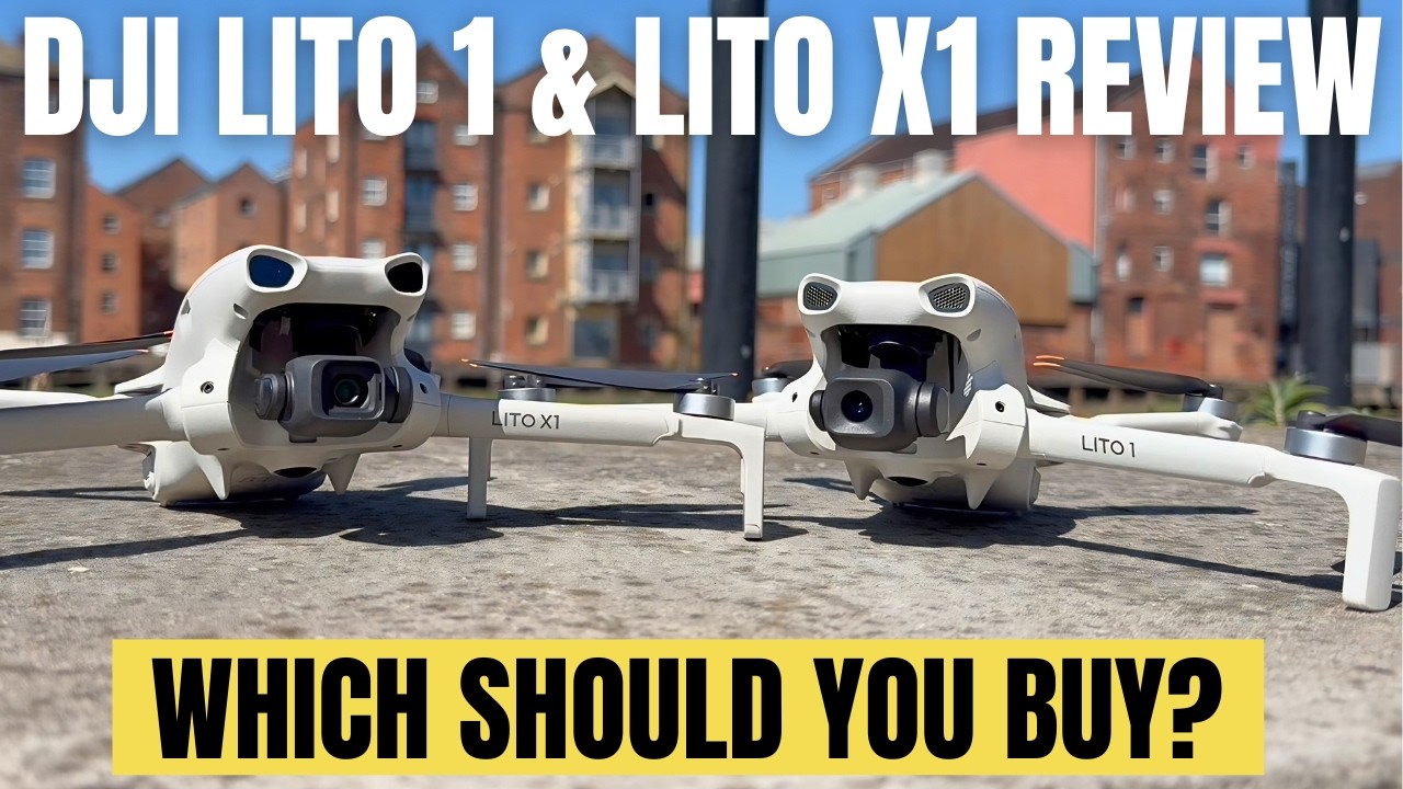 I Tested the DJI Lito 1 & Lito X1 Drones - Here's What you Need To Know!
