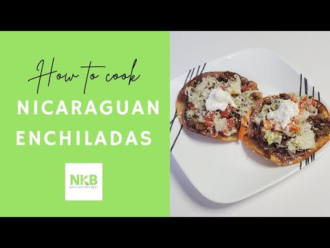 Nicaraguan Enchiladas from Matagalpa | Enchiladas Matagalpinas