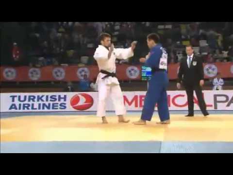 Judo Grand-Prix Samsun 2013: Askhat TELMANOV (KAZ) - Yeldos SMETOV (KAZ) Semi Final [-60kg]