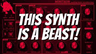 Video thumbnail for Moog Minitaur Tutorial - Analog Beast!? by Optoproductions
