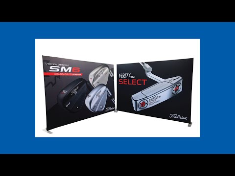 Ezy Frame Fabric Straight Wall Setup - Spyder Displays