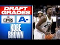 Kobe Brown Selected No. 30 Overall By Los Angeles Clippers I 2023 NBA Draft I CBS Sports